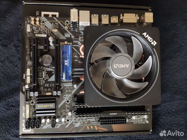 Комплект на amd ryzen 3700x