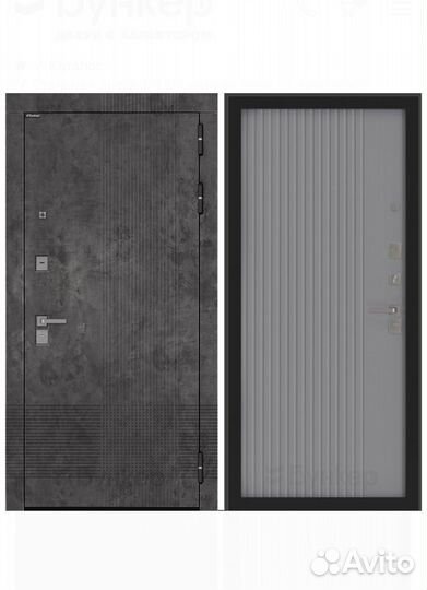 Дверь входная металлическая