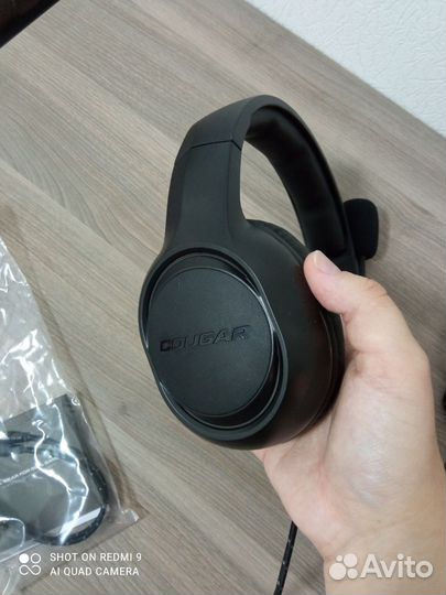 Наушники гарнитура cougar HX330 черные