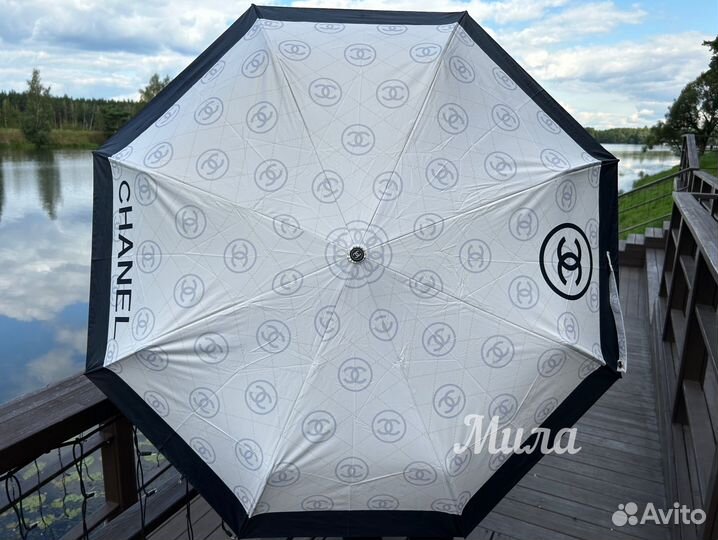 Зонт женский Chanel автомат новый