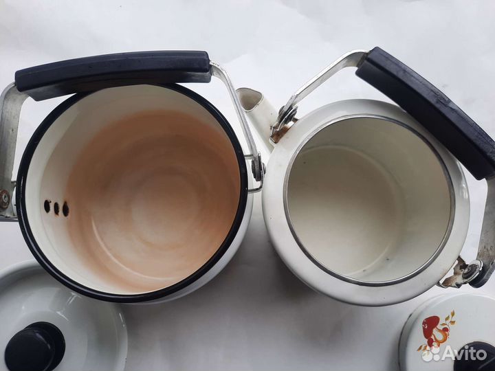 Чайник эмалированый 1,5 л и 2 л