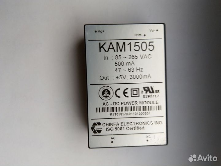Блок питания KAM 1505