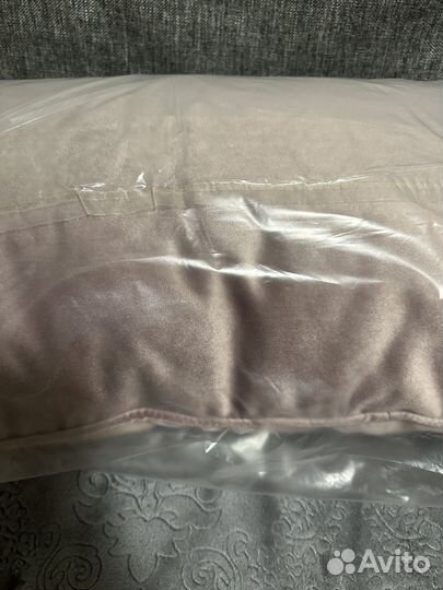 Декоративная подушка в упаковке 40х70 пыльно-розов