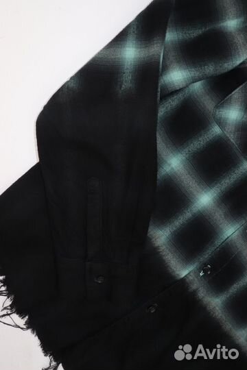 Рубашка Amiri Dip Dye Shadow Plaid оригинал