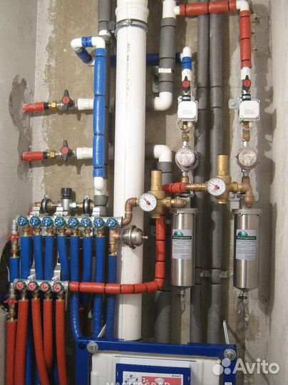 Отопление Теплый пол Водоснабжение Сантехника