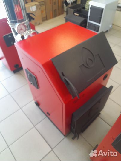 Твердотопливный котел