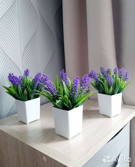 Искусственные цветы для декора Икея