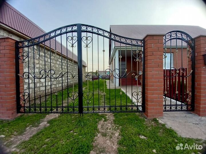 Ворота кованые