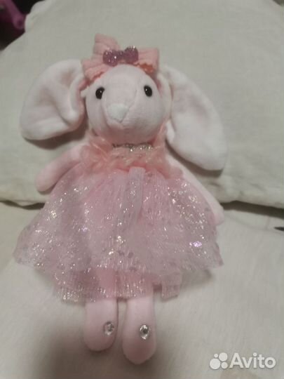 Мягкая игрушка зайчик