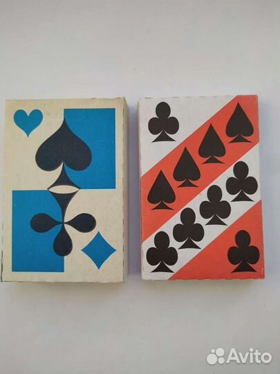 Карты игральные. Атласные. СССР
