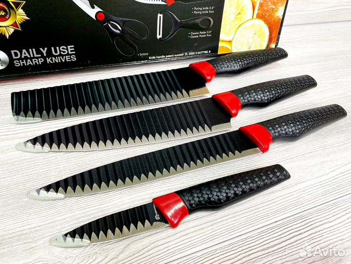 Набор кухонных ножей