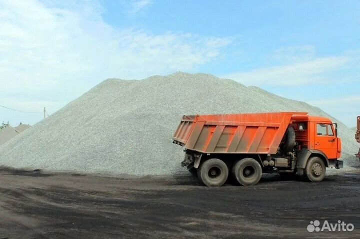 Щебень на бетон