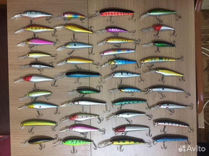 Комплект новых воблеров