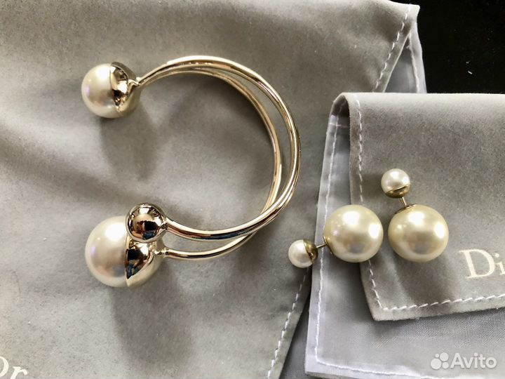 Браслет и Серьги Cristian Dior Бижутерия