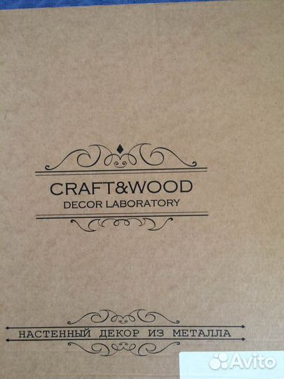 Постер из металла 