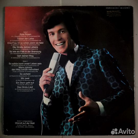 Винил Freddy Breck 1973 Австрия