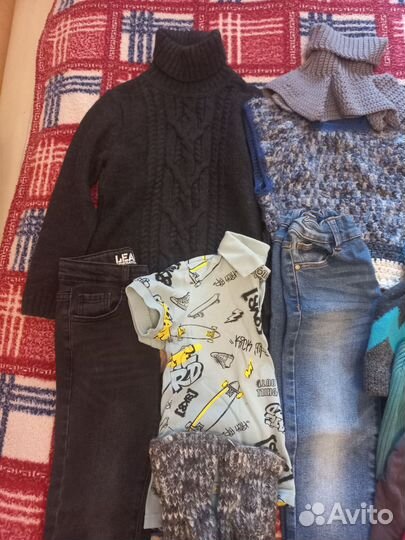 Одежда и обувь для мальчика 3-6 лет