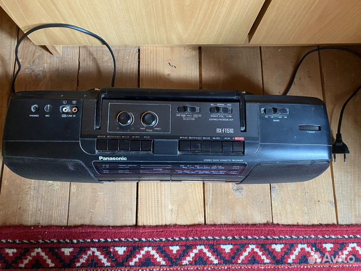 Магнитофон panasonic rx-ft510