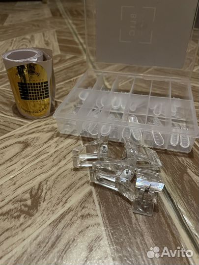 Набор для наращивания ногтей бу