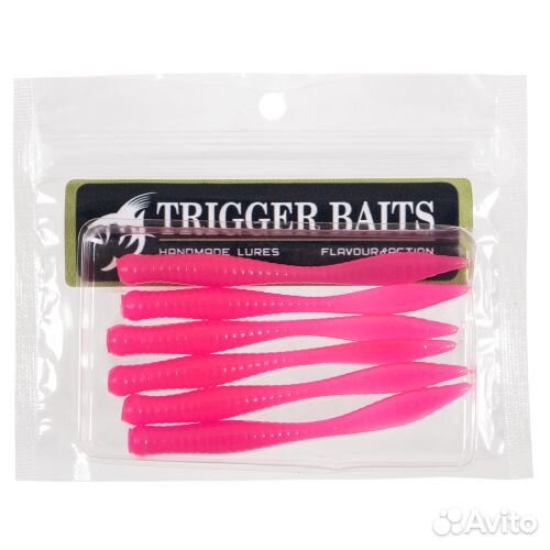 Силиконовая приманка Trigger Baits Flat Worm