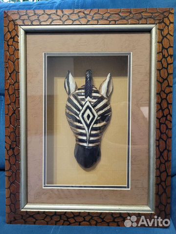 Картина Панно Зебра (Великобритания)