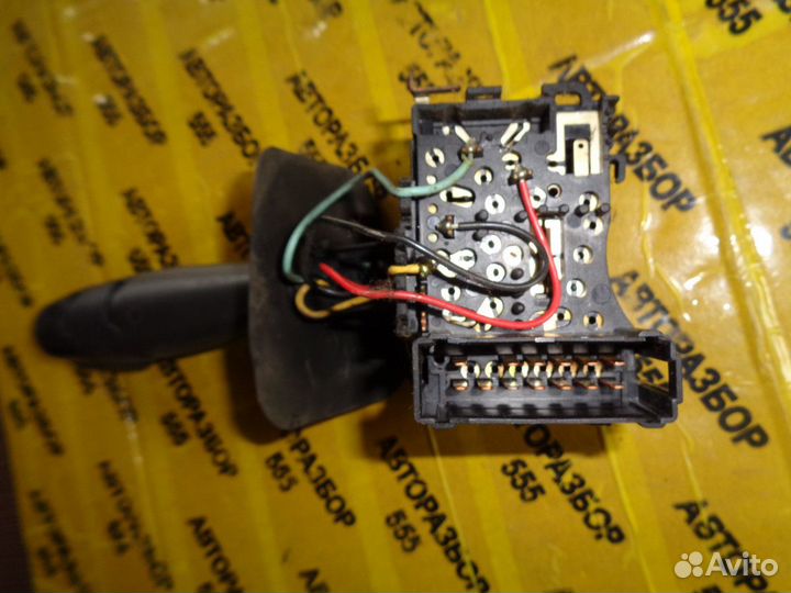 Переключатель поворотов с птф Renault Logan