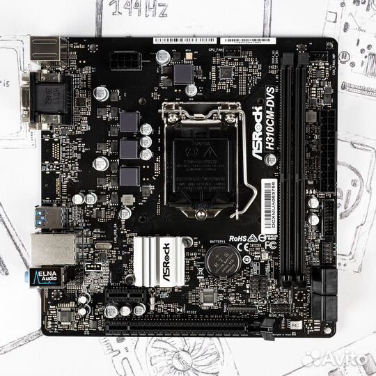Материнская плата ASRock H310CM-DVS 1151v2