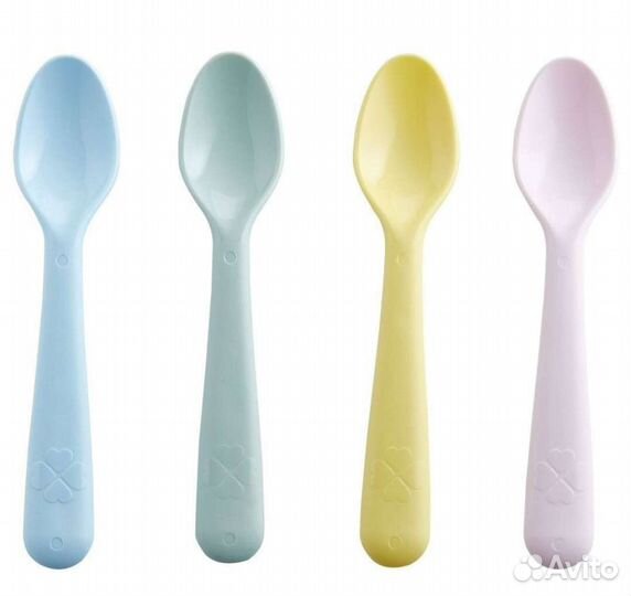 Набор детских ложек IKEA калас, 4 шт