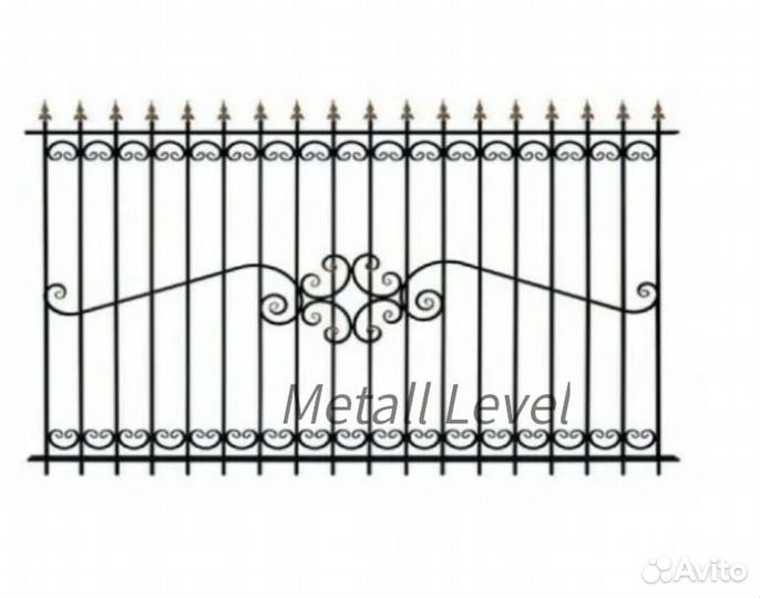 Кованный забор