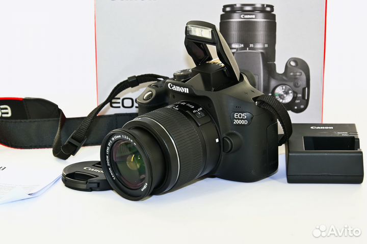 Canon EOS 2000D/T7 24.0MP цифрозеркалка новый