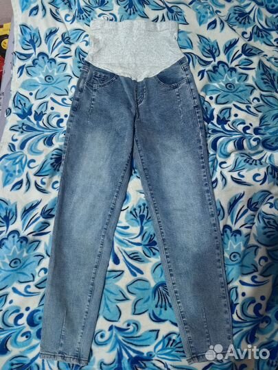 Джинсы для беременных 42-44
