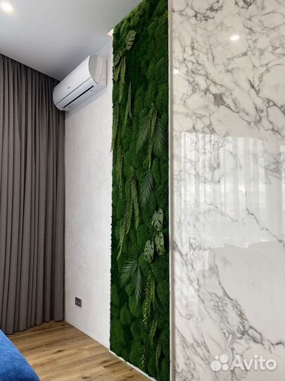 Панно из стабилизированного мха