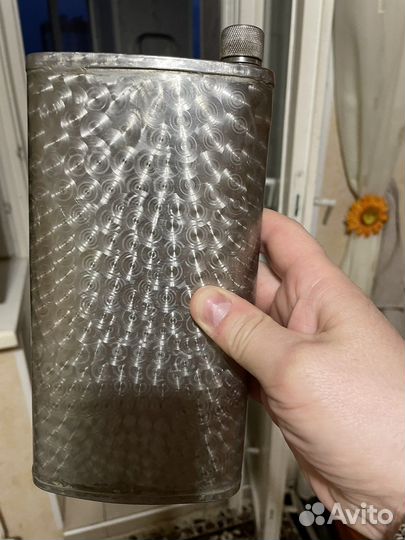 Фляга алюминиевая