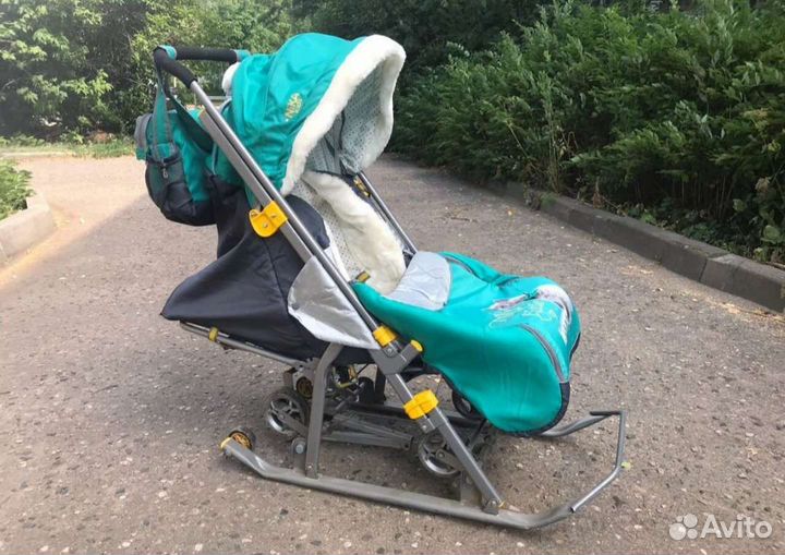 Санки коляска ника 7 2