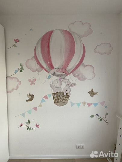 Роспись стен, художественная роспись