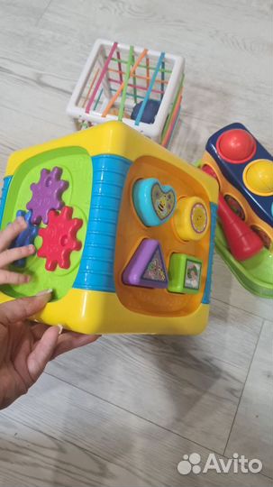 Игрушки для малышей от 6 месяцев и до 2х лет