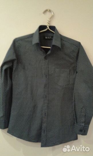 Б/у Школьные рубашки на мальчика рост 134