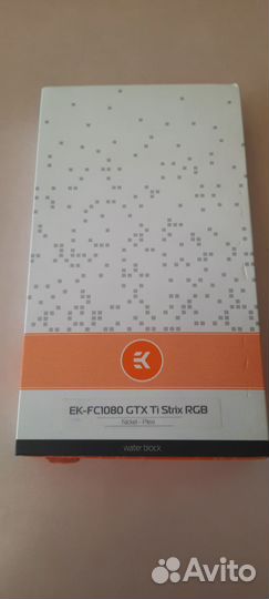 Ватерблок EK-FC1080Ti GTX Strix RGB