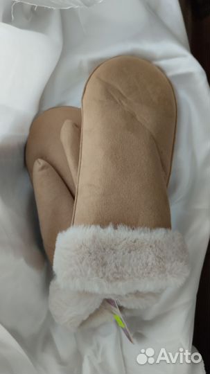 Перчатки на флисе