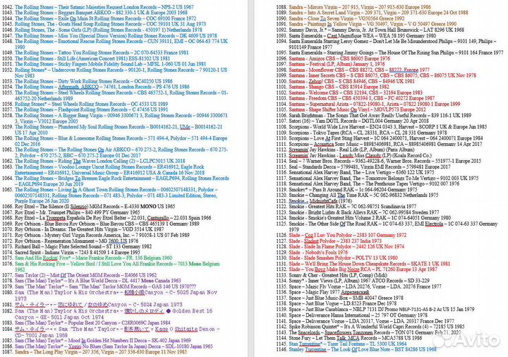 Виниловые пластинки