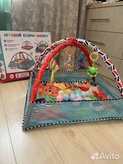 Развивающий коврик-манеж