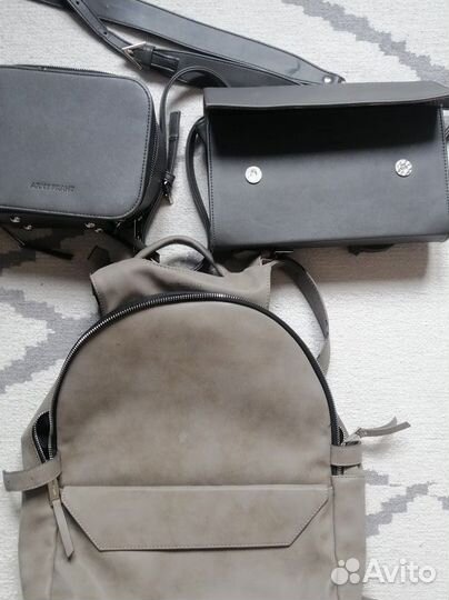 Сумочки и рюкзак arny praht, б/у