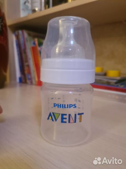 Бутылочка avent 0+