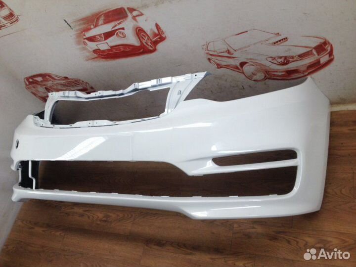 Бампер передний Kia Rio 2015-2017 белый