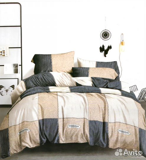 Постельное бельё 1,5 спальное перкаль