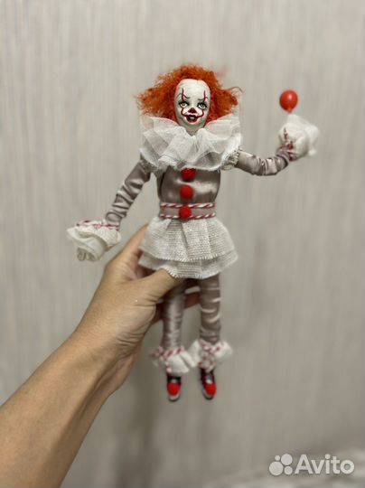 Текстильная кукла Пеннивайз оно клоун