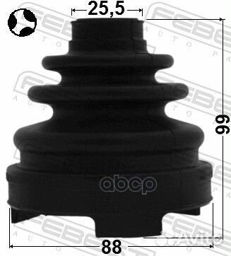Пыльник ШРУСа внутреннего (комплект) toyota CAM