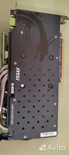 Видеокарта msi gtx 960 gaming 100 me