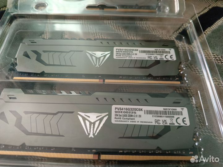 Оперативная память Patriot Viper 32 Гб DDR4 3200