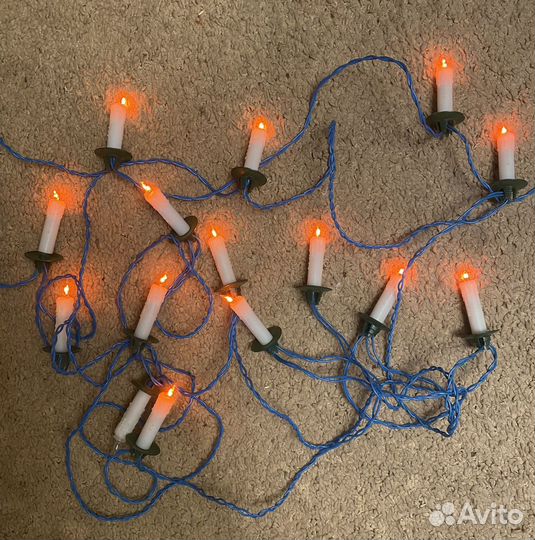 Гирлянда свечи СССР